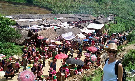 Bac Ha market