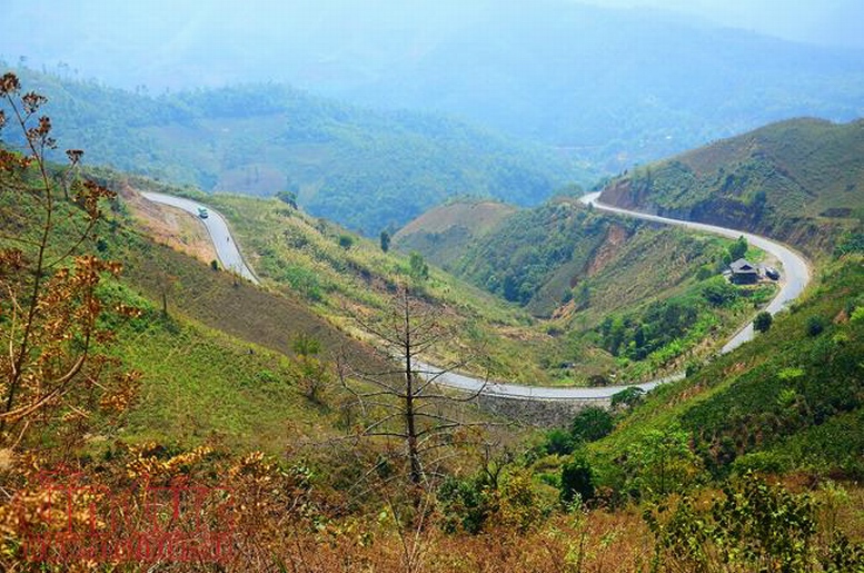 Muong Nhe - Dien Bien Bergweg