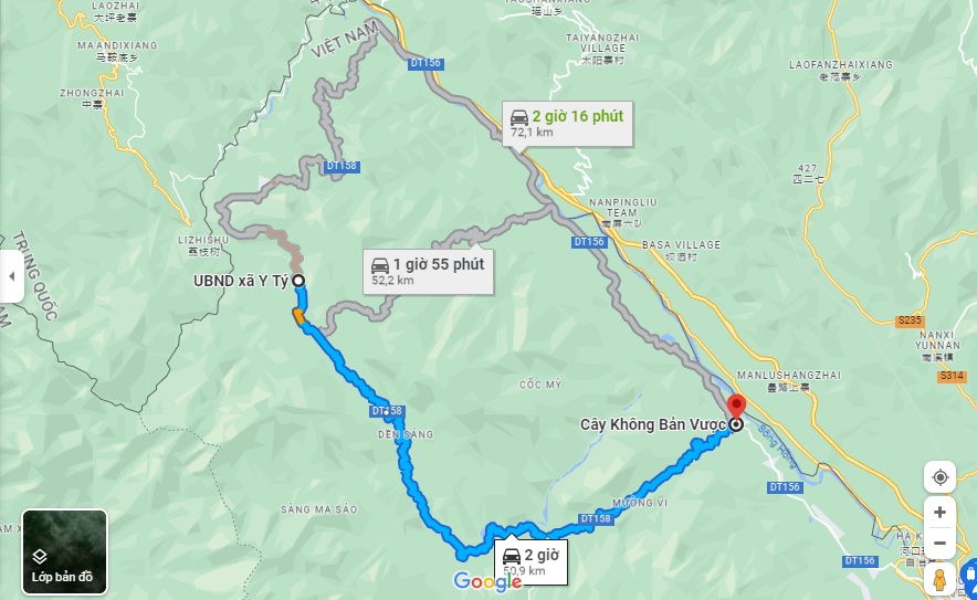 3 roads from Lao Cai to Y Ty